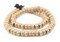 The Bead Chest Brass Padre Beads 9mm, Full Strand of Quality Metal Spacers for DIY Jewelry Design